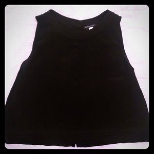 Eileen Fisher 100% Silk Black Top